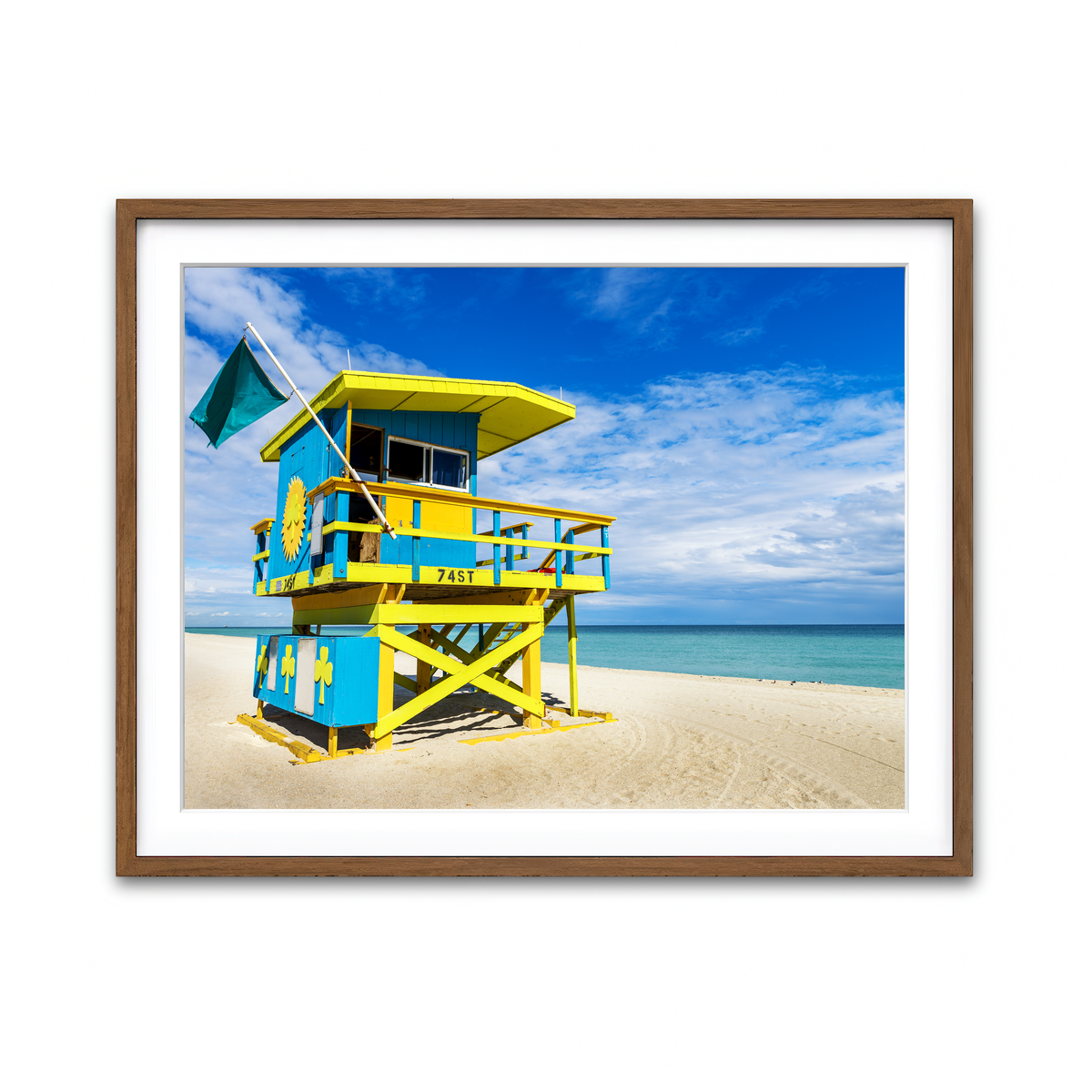 Framed Print 4x3 Walnut