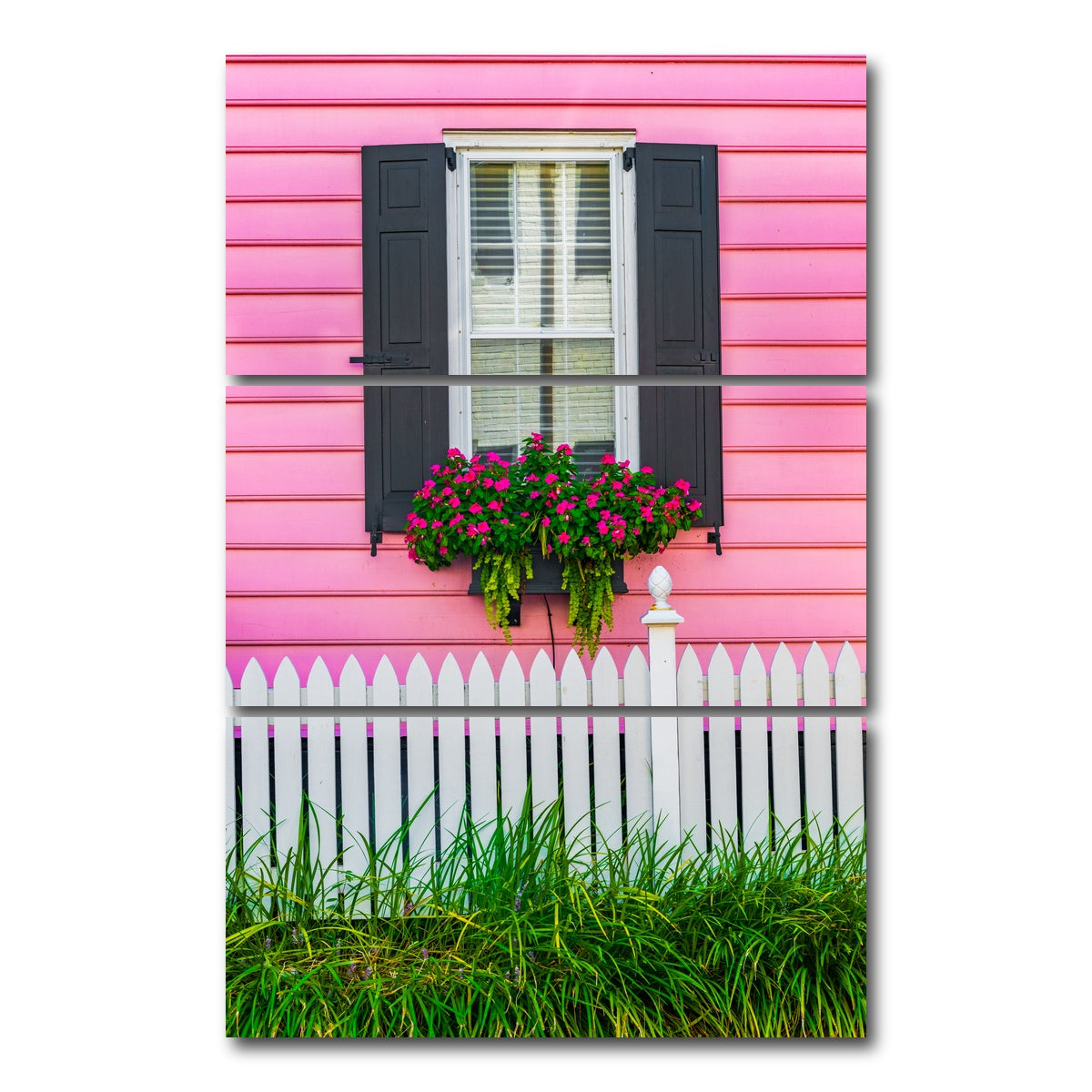 AUTO-MOCKUP WHITE | Southern Charm | 3 Piece | Gallery Wrap Canvas | group=12x24_stacked