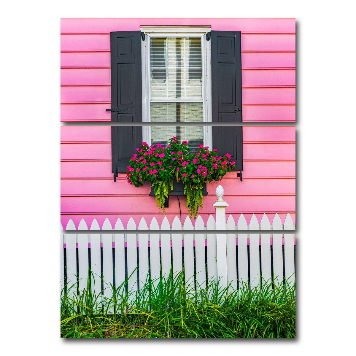 AUTO-MOCKUP WHITE | Southern Charm | 3 Piece | Gallery Wrap Canvas | group=8x18_stacked
