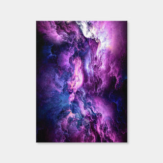 AUTO-MOCKUP WHITE | Space Dust Nebula Purple | 1 Piece | Gallery Wrap | group=3x4
