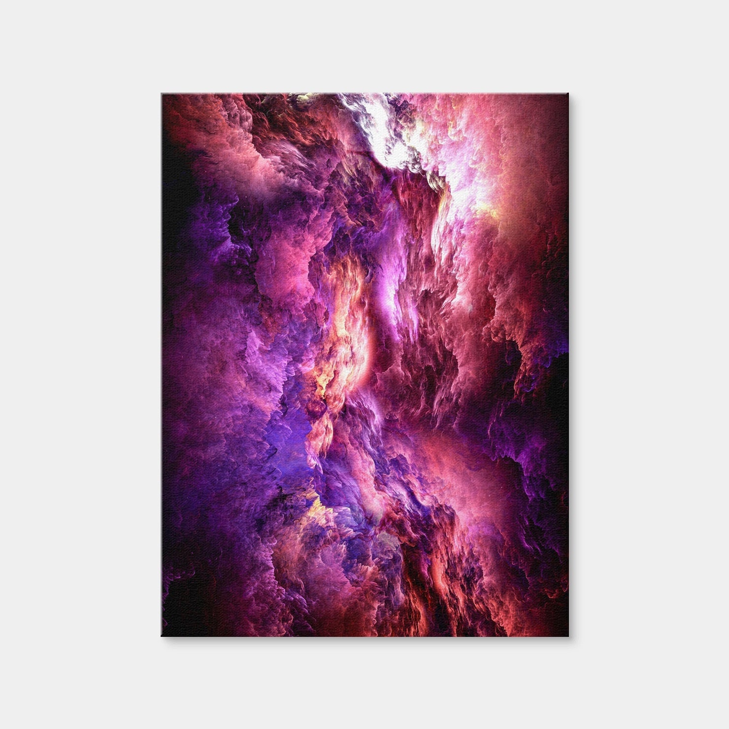 AUTO-MOCKUP WHITE | Space Dust Nebula Red | 1 Piece | Gallery Wrap | group=3x4