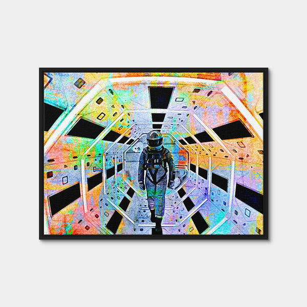 Space Odyssey Wall Art — Framed Canvas Format preview