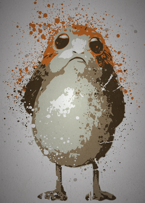 Space Penguin Wall Art