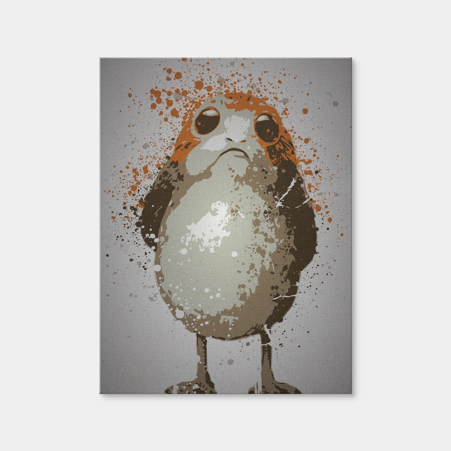 AUTO-MOCKUP WHITE | Space Penguin | 1 Piece | Gallery Wrap Canvas | group=3x4