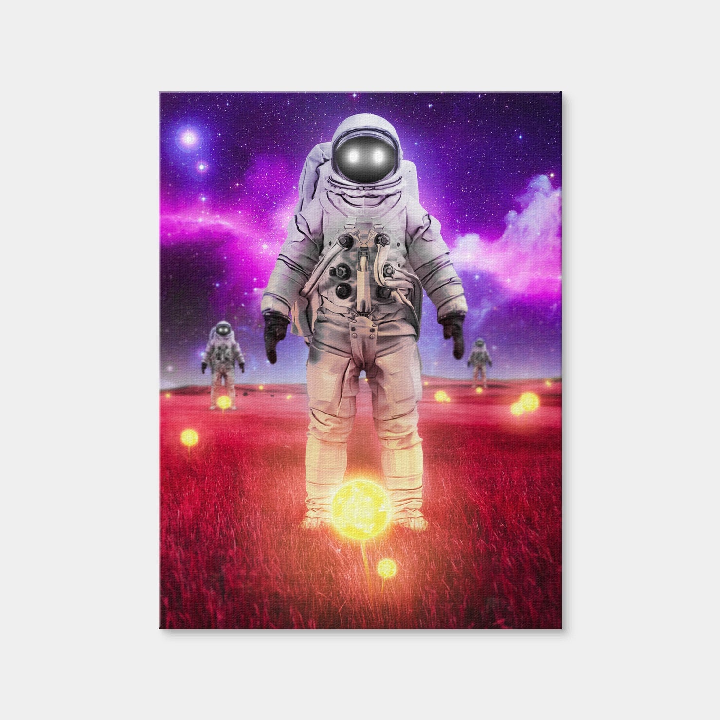 AUTO-MOCKUP WHITE | Space Sunflowers | 1 Piece | Gallery Wrap Canvas | group=3x4