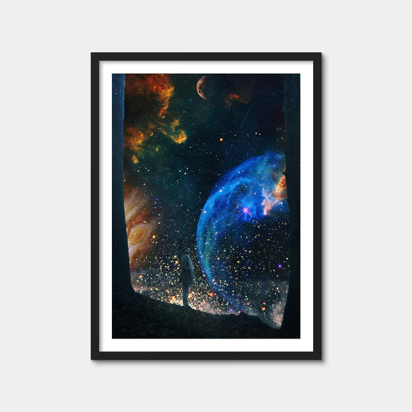 Space Wall Art — Framed Print Format preview