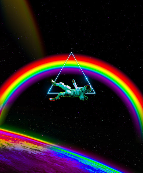 Spacefall Wall Art
