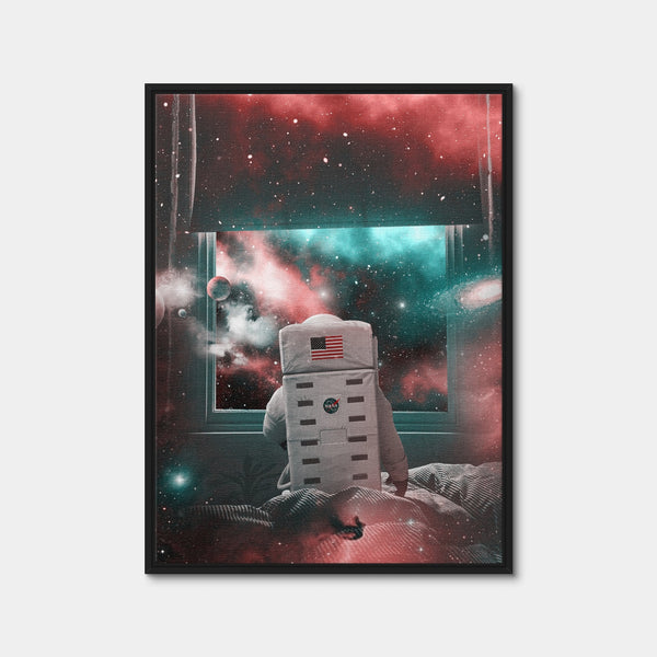 Spaceroom Wall Art — Framed Canvas Format preview