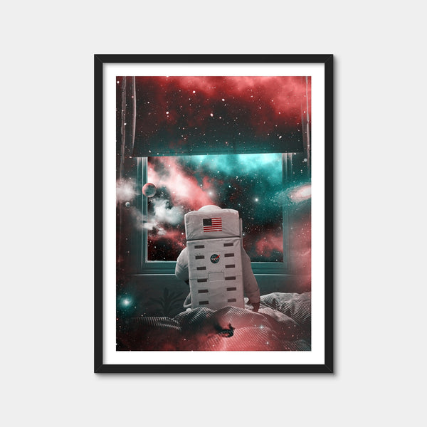 Spaceroom Wall Art — Framed Print Format preview