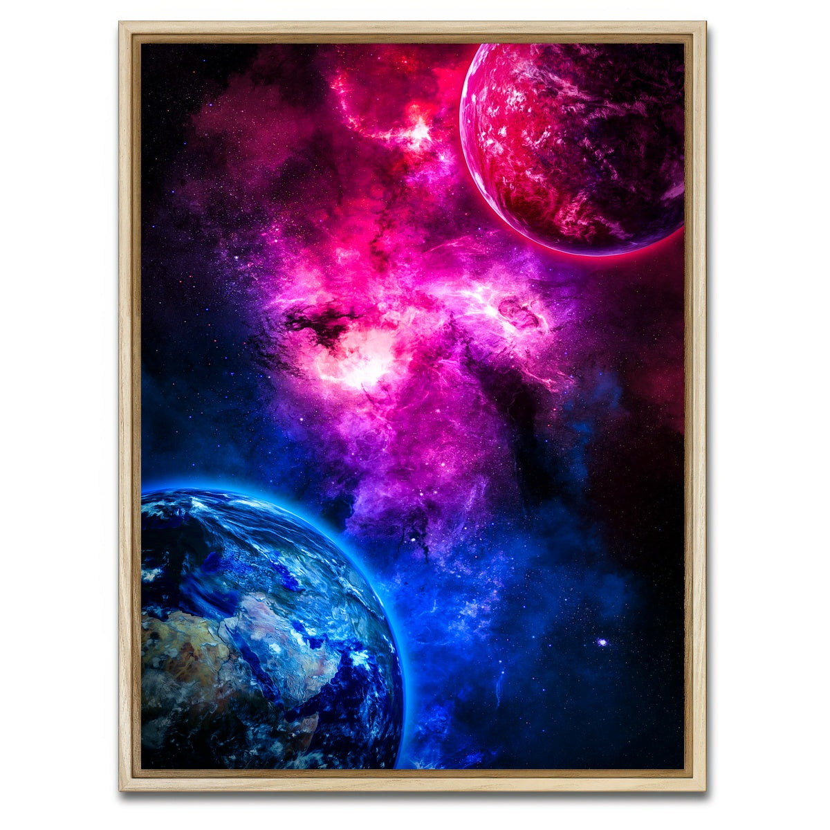 AUTO-MOCKUP WHITE | Spacescape 19 | 1 Piece | Natural Framed Canvas | group=3x4