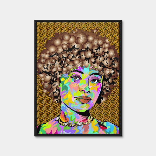 Spice Icee Wall Art — Framed Canvas Format preview