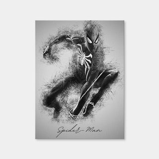 AUTO-MOCKUP WHITE | Spider-Man Sketch | 1 Piece | Gallery Wrap | group=3x4