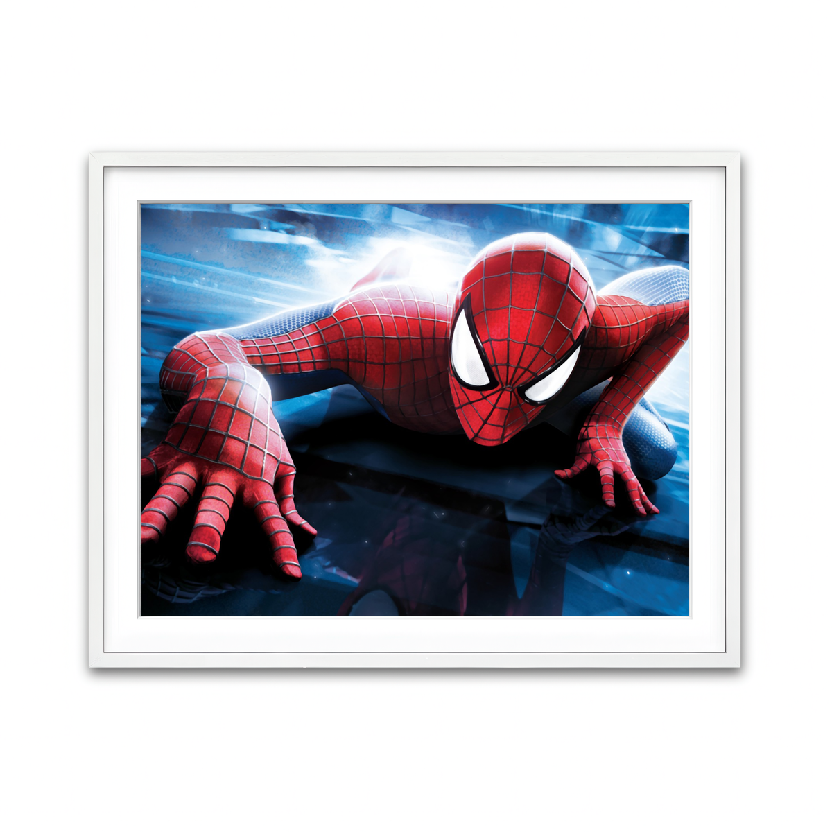 Framed Print 4x3 White