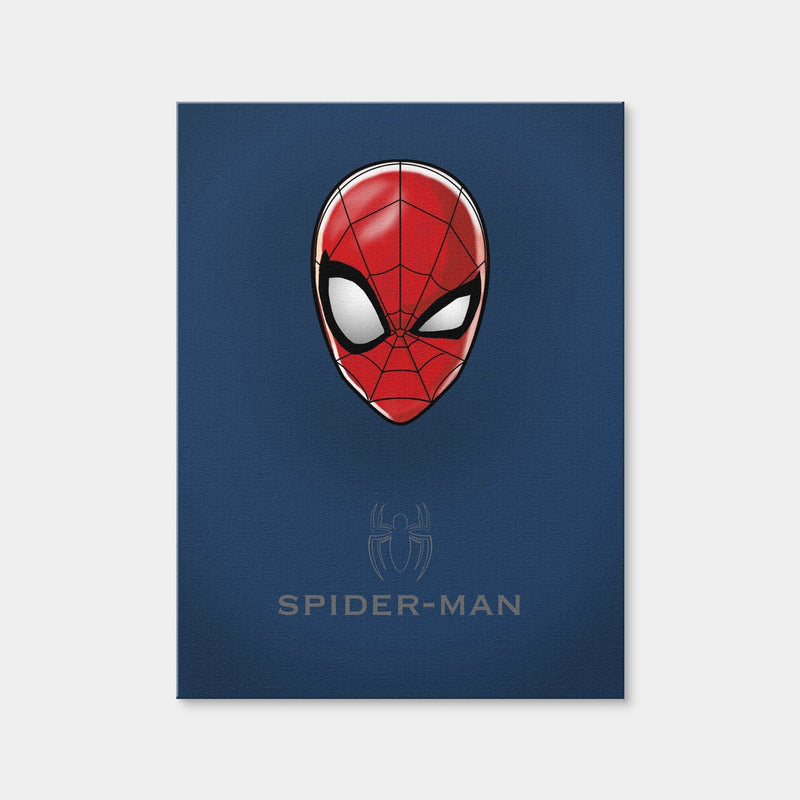 AUTO-MOCKUP WHITE | Spider Man Head | 1 Piece | Gallery Wrap | group=3x4