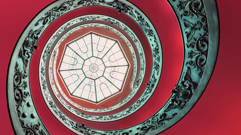 Spiral Skylight Wall Art