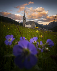Spire in Sauris di Sopra Wall Art