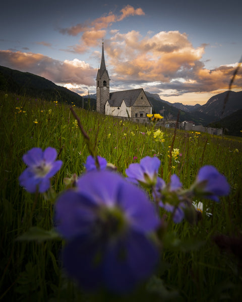 Spire in Sauris di Sopra Wall Art