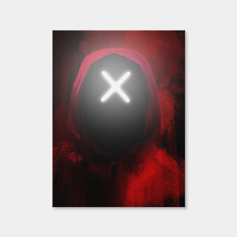 AUTO-MOCKUP WHITE | Squid Game X | 1 Piece | Gallery Wrap | group=3x4