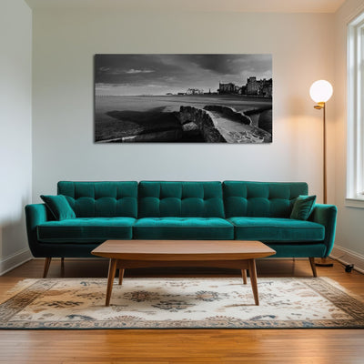 AUTO-MOCKUP ROOM | St. Andrews Old Course Grayscale