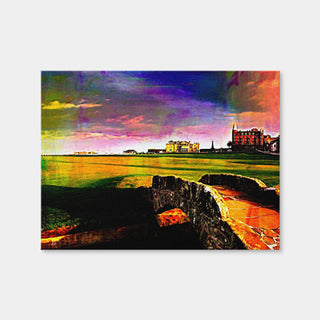 AUTO-MOCKUP WHITE | St. Andrews Old Course | 1 Piece | Gallery Wrap Canvas | group=4x3