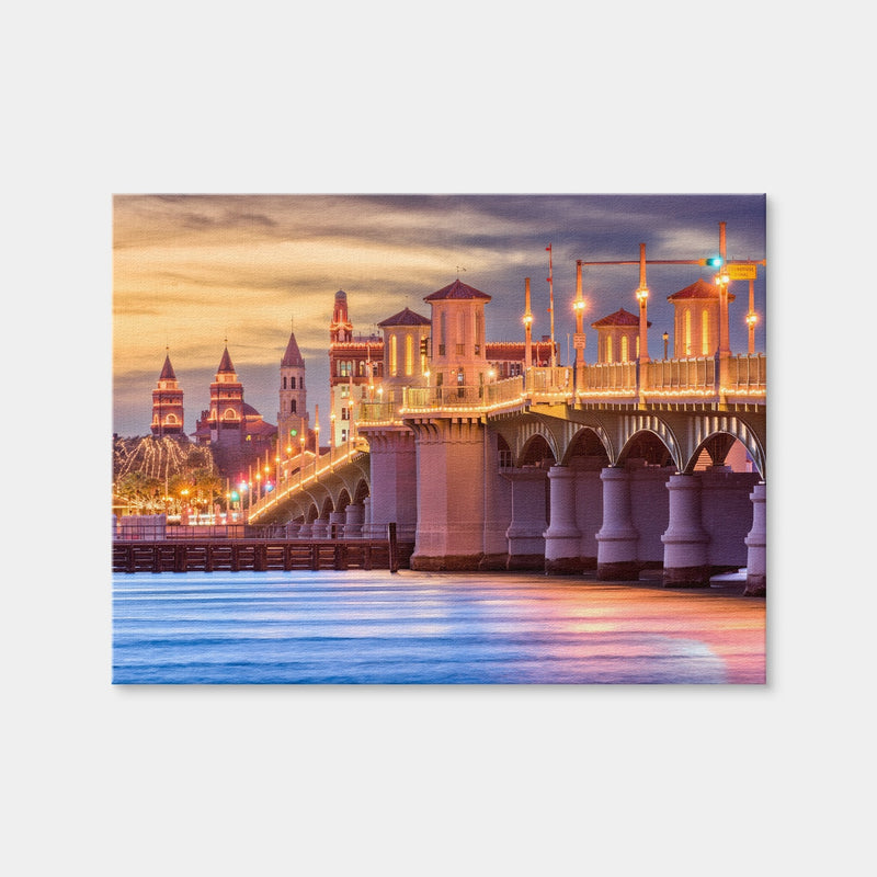 AUTO-MOCKUP WHITE | St. Augustine - Bridge of Lions | 1 Piece | Gallery Wrap | group=4x3