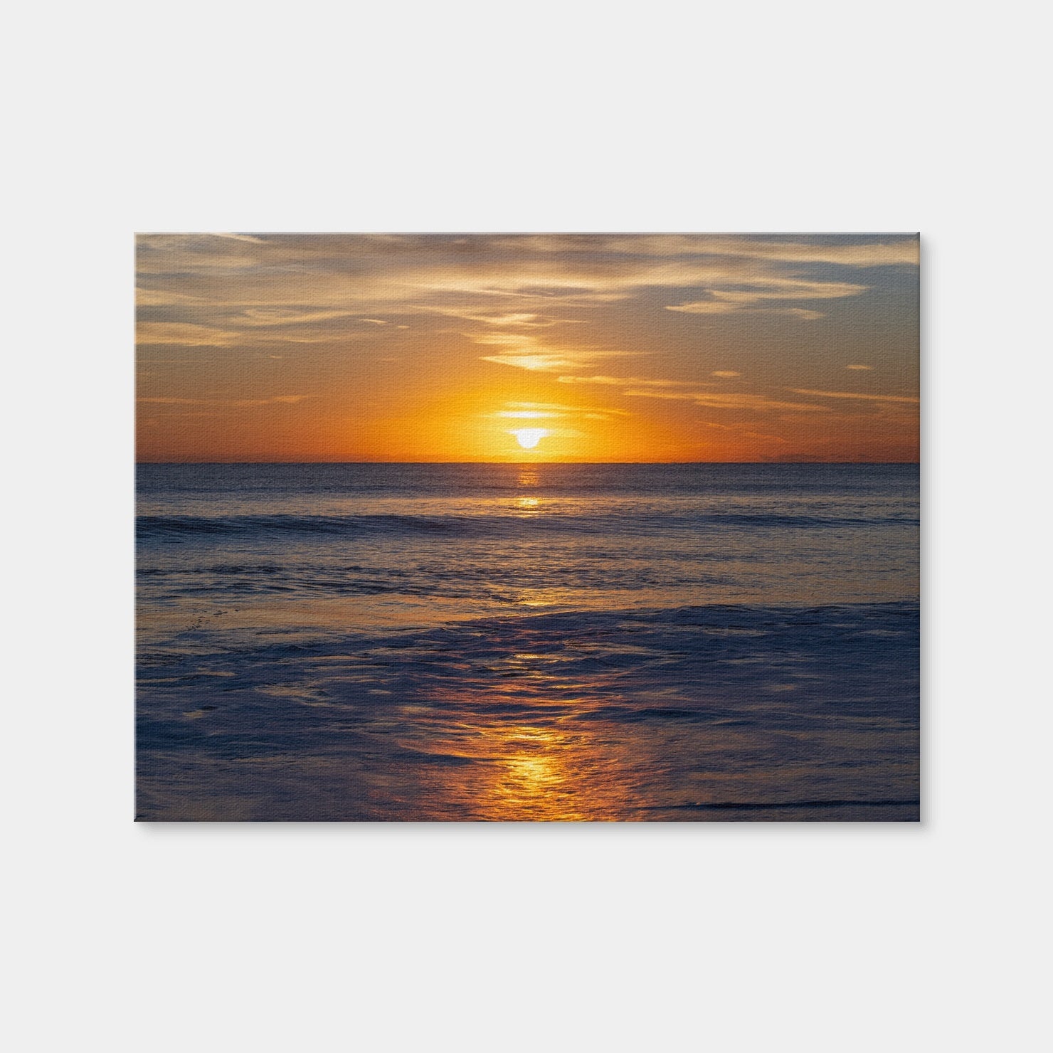 AUTO-MOCKUP WHITE | St. Augustine Florida Beach Sunrise | 1 Piece | Gallery Wrap | group=4x3