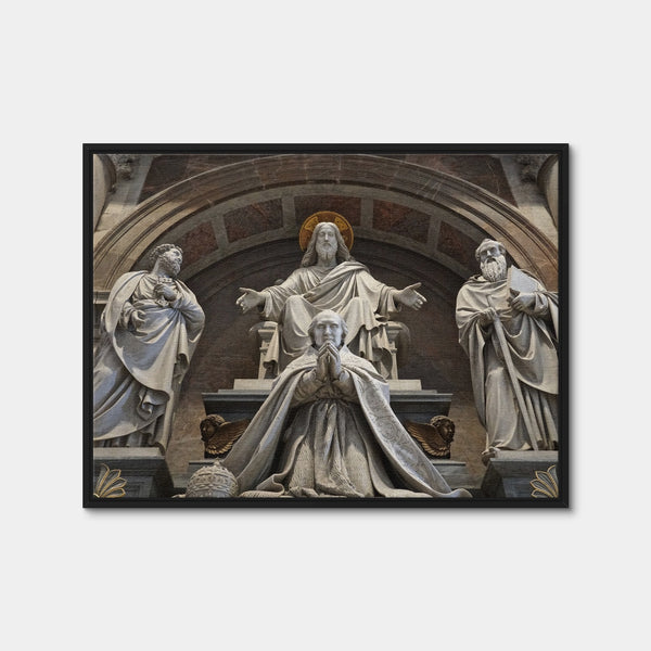 St. Peter's Basilica Vatican City Wall Art — Framed Canvas Format preview
