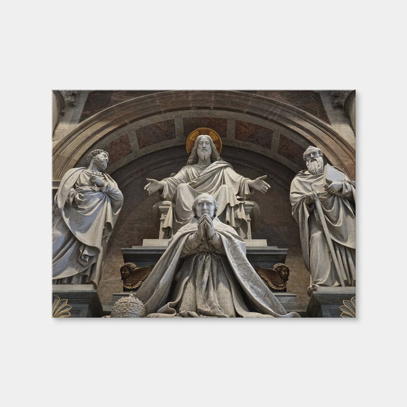AUTO-MOCKUP WHITE | St. Peter's Basilica Vatican City | 1 Piece | Gallery Wrap | group=4x3