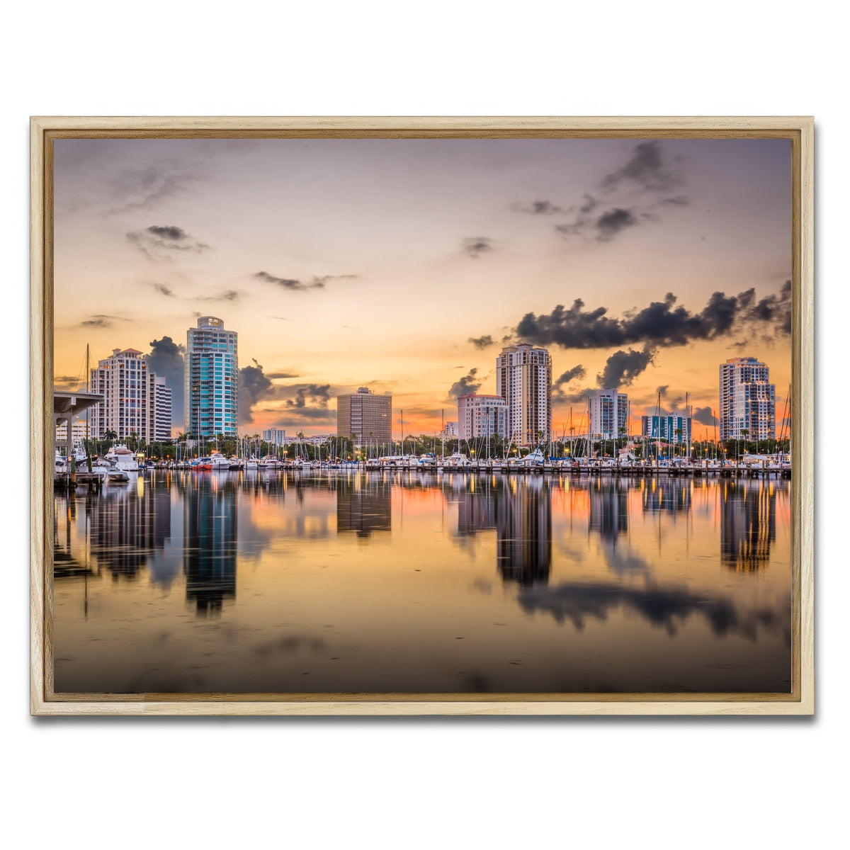 AUTO-MOCKUP WHITE | St. Petersburg | 1 Piece | Natural Framed Canvas | group=4x3
