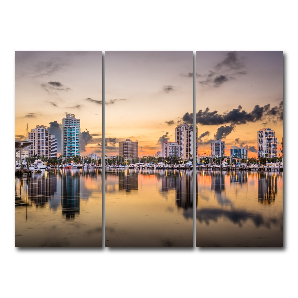 AUTO-MOCKUP WHITE | St. Petersburg | 3 Piece | Gallery Wrap Canvas | group=8x18