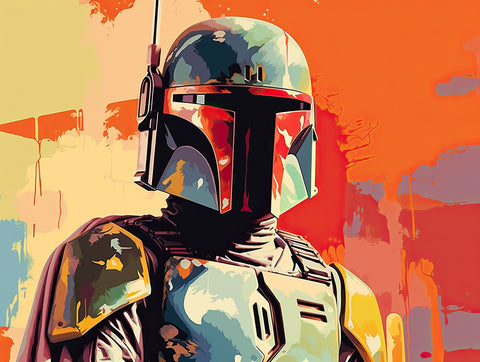 Star Wars Boba Wall Art