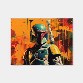 AUTO-MOCKUP WHITE | Star Wars Fett | 1 Piece | Gallery Wrap Canvas | group=4x3