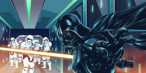 Star Wars Final Battle Wall Art