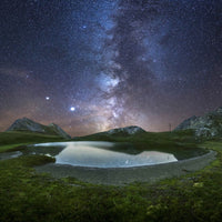 Starry Lake de France Wall Art