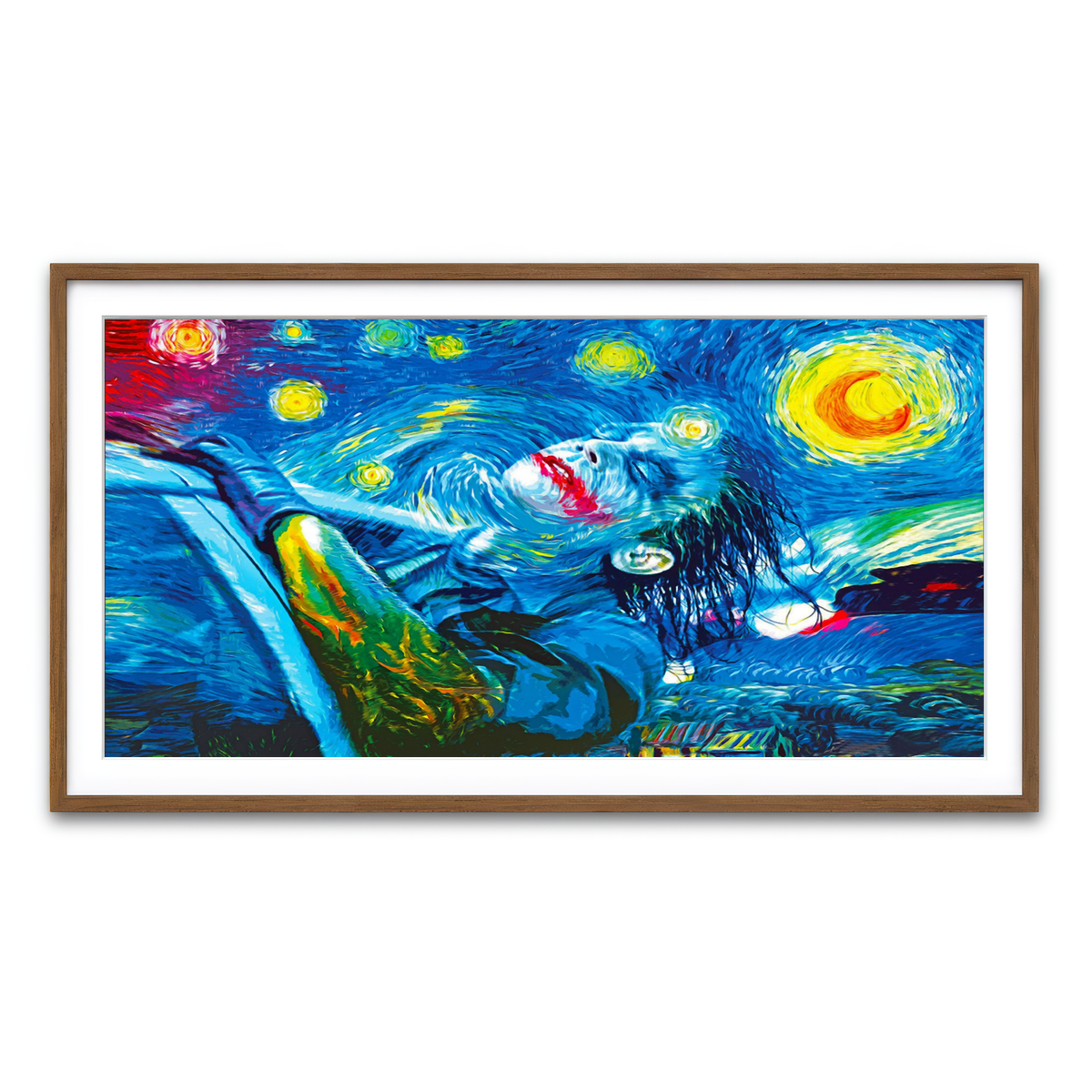 Framed Print 2x1 Walnut