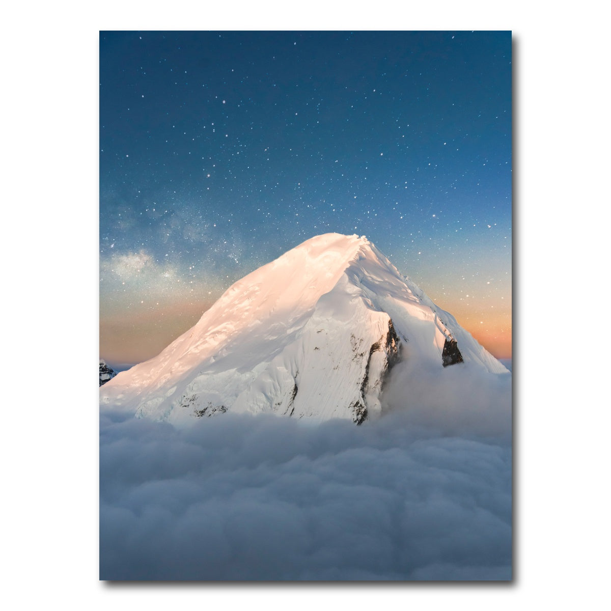 AUTO-MOCKUP WHITE | Starry Peak | 1 Piece | Gallery Wrap Canvas | group=3x4