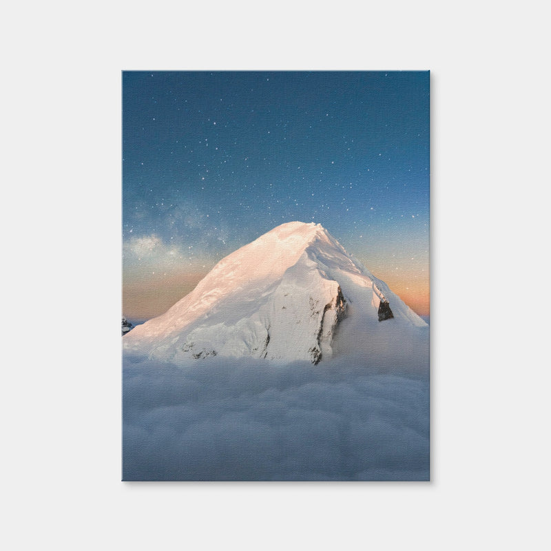 AUTO-MOCKUP WHITE | Starry Peak | 1 Piece | Gallery Wrap Canvas | group=3x4