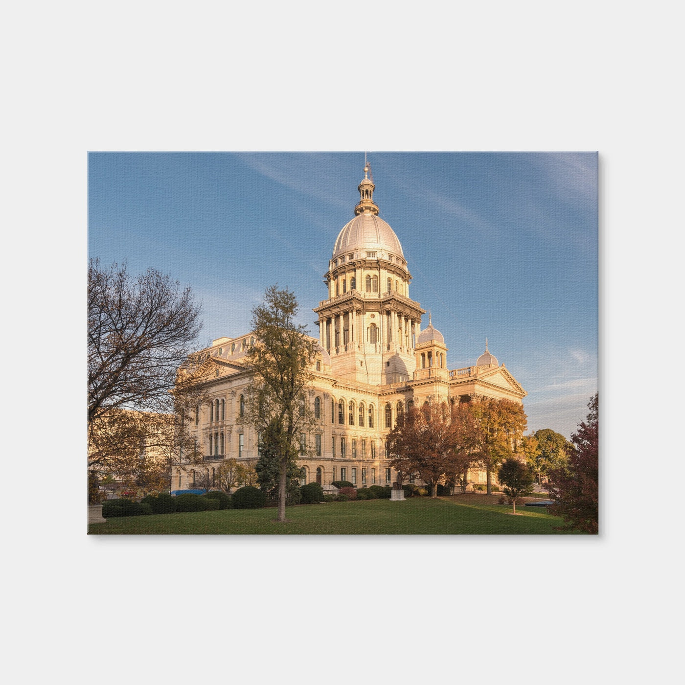 AUTO-MOCKUP WHITE | State Capitol in Springfield | 1 Piece | Gallery Wrap | group=4x3