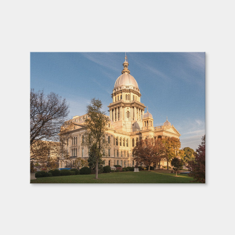 AUTO-MOCKUP WHITE | State Capitol in Springfield | 1 Piece | Gallery Wrap | group=4x3