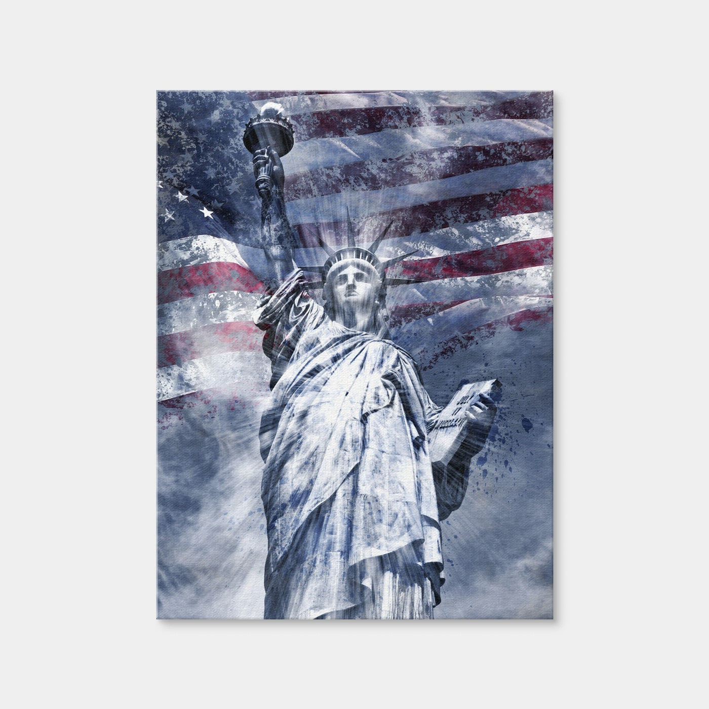 AUTO-MOCKUP WHITE | Statue of Liberty NYC | 1 Piece | Gallery Wrap | group=3x4