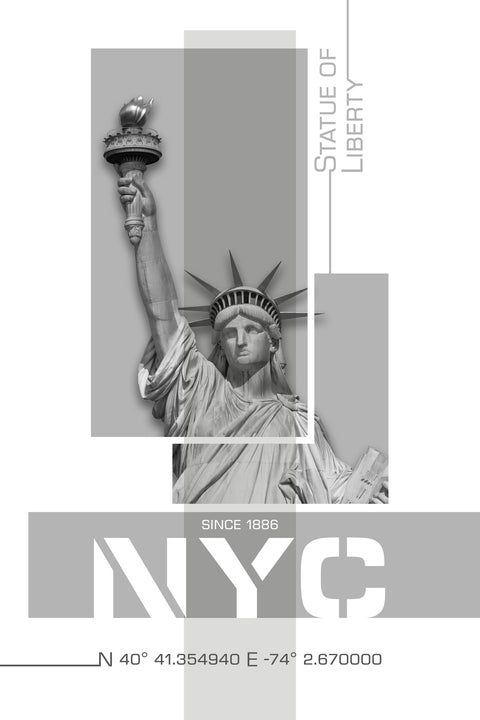 Statue of Liberty Poster Art Wall Art