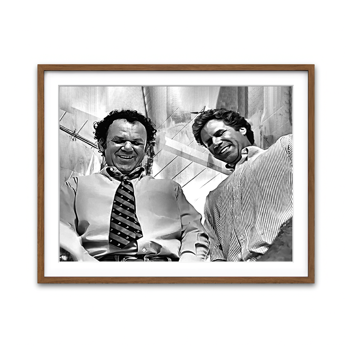 Framed Print 4x3 Walnut