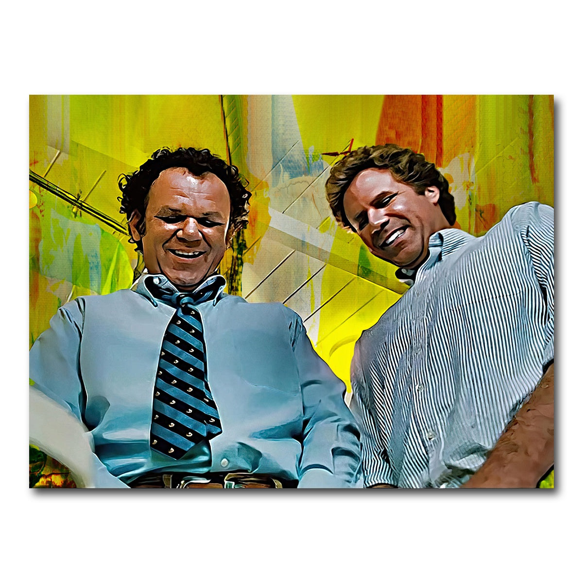 AUTO-MOCKUP WHITE | Step Brothers - Crossing Streams | 1 Piece | Gallery Wrap Canvas | group=4x3