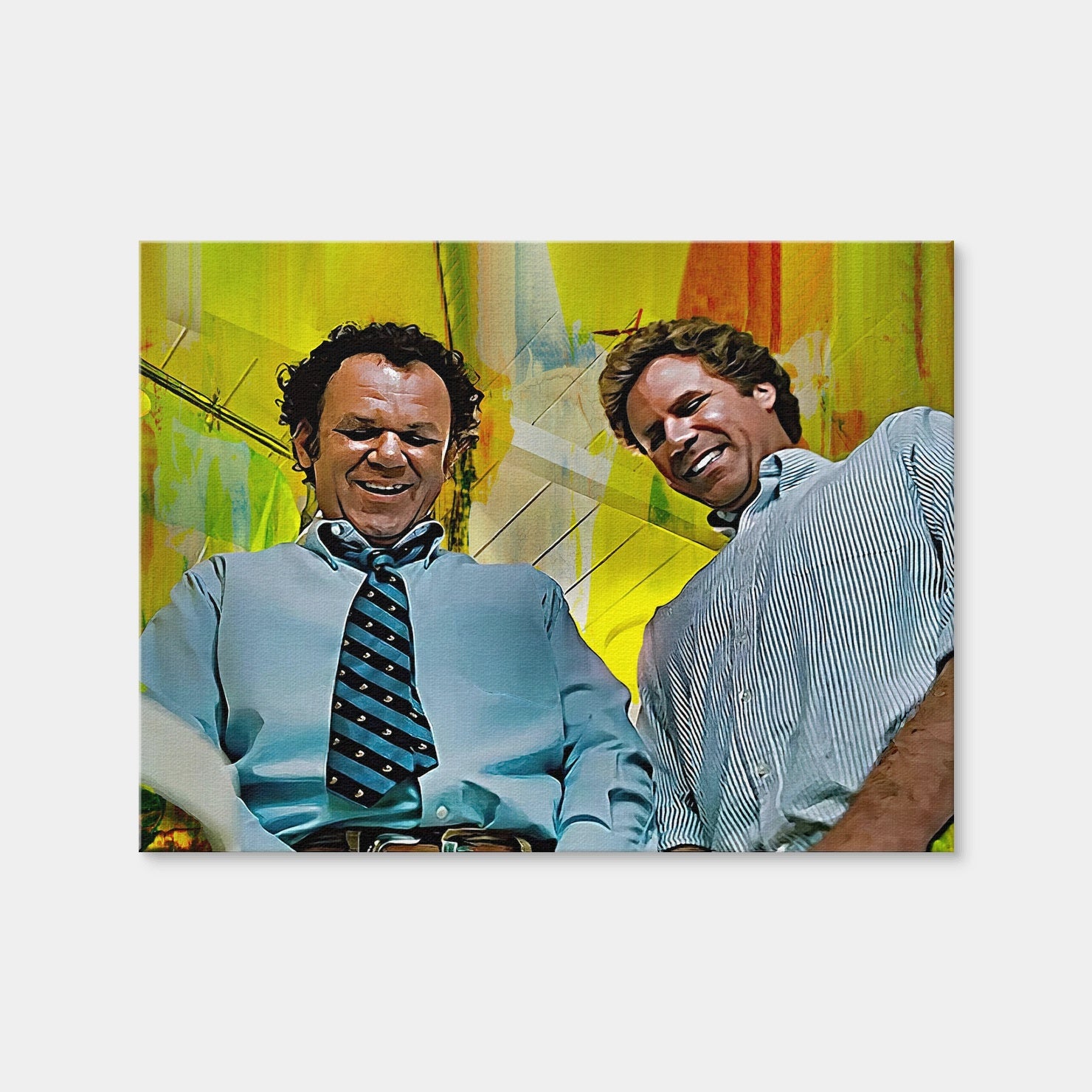 AUTO-MOCKUP WHITE | Step Brothers - Crossing Streams | 1 Piece | Gallery Wrap Canvas | group=4x3