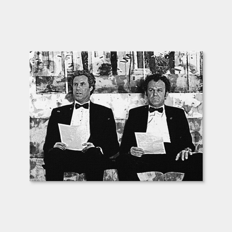 AUTO-MOCKUP WHITE | Step Brothers Grayscale | 1 Piece | Gallery Wrap | group=4x3