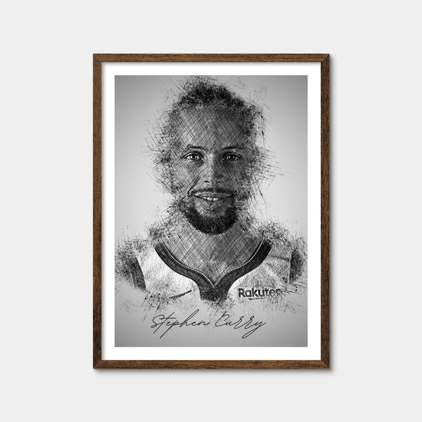 Stephen Curry Wall Art — Framed Print Format preview