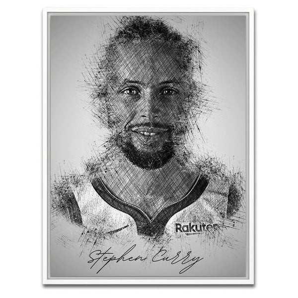 Stephen Curry Wall Art — Framed Canvas Format preview