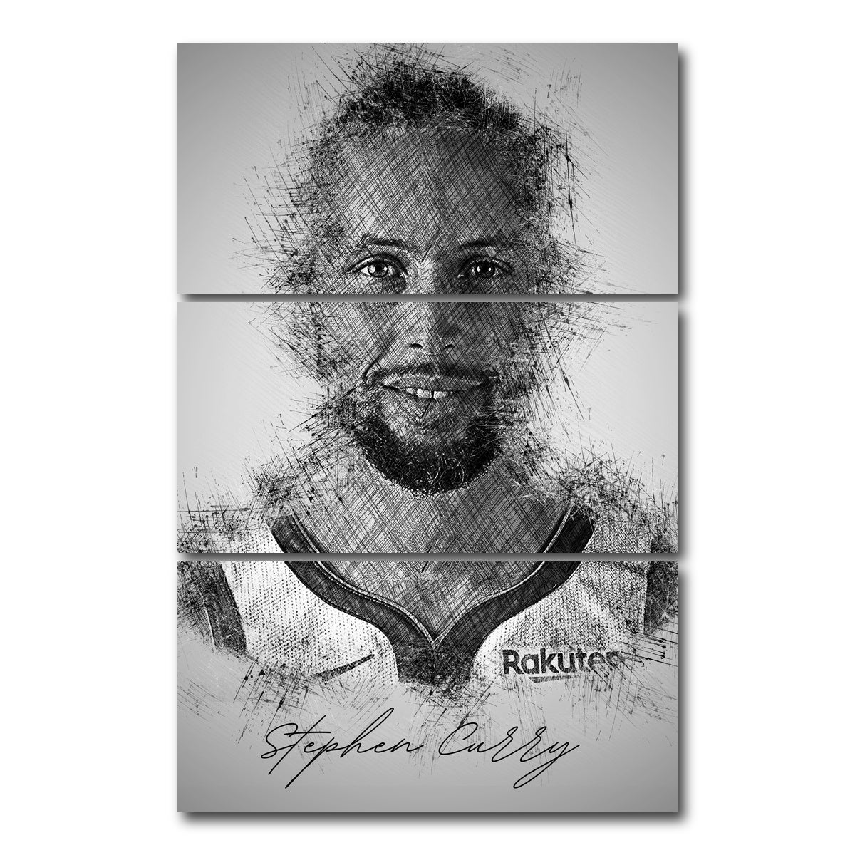 【送料無料・即日発送】カリー　フレームアート　Stephen Curry Stephen Curry Wall Art