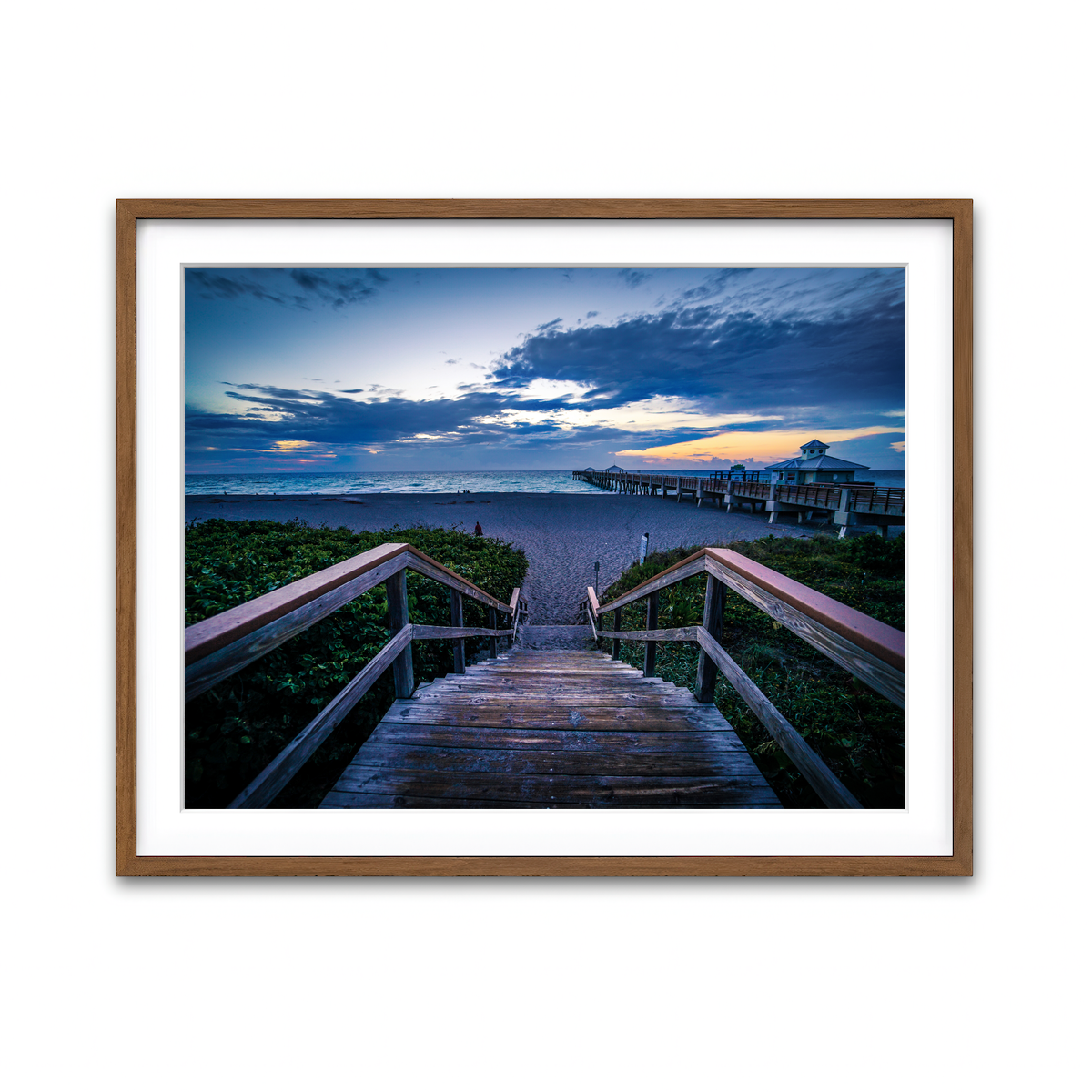 Framed Print 4x3 Walnut