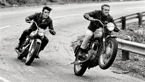 Steve McQueen and Elvis Presley Wall Art